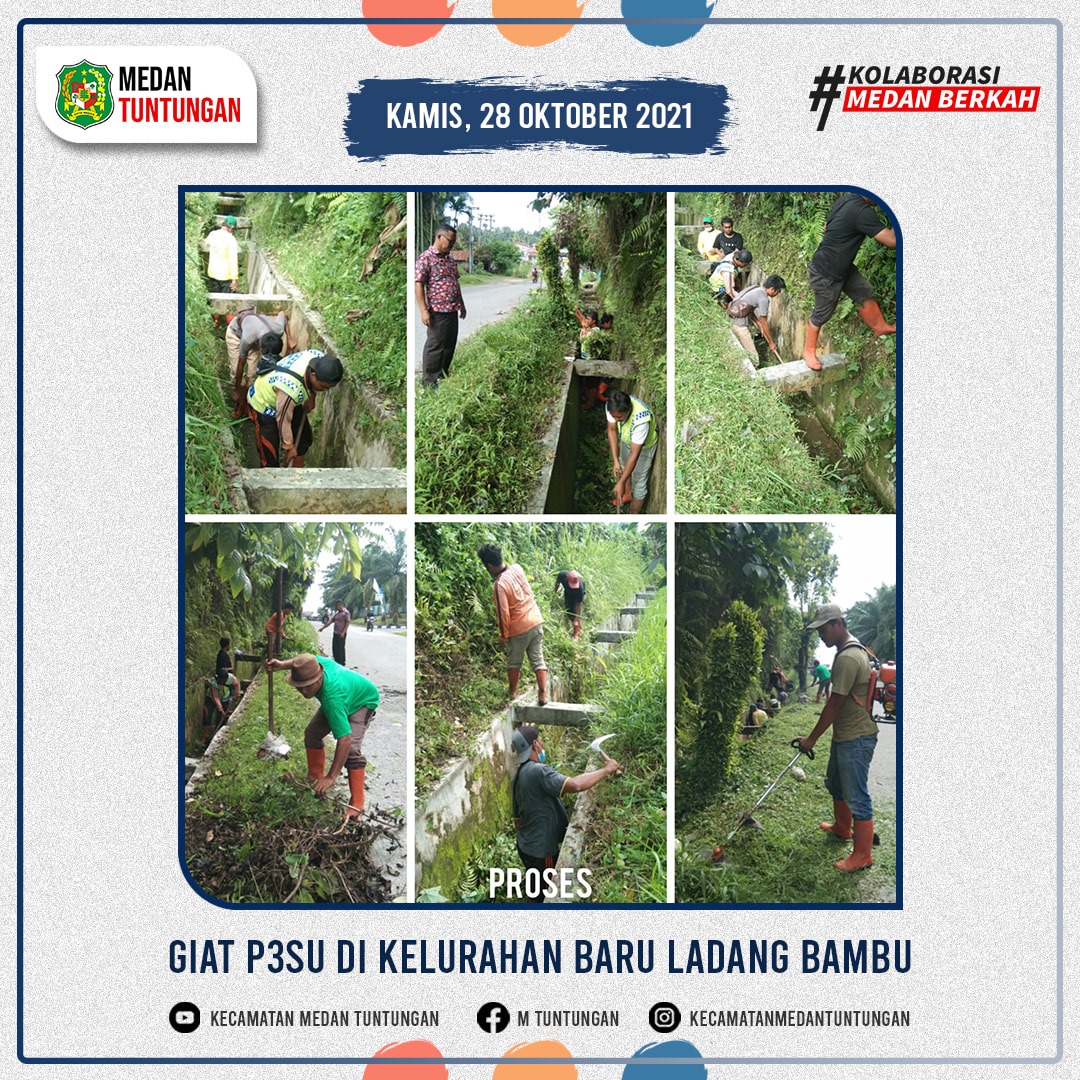 GIAT P3SU DI KELURAHAN BARU LADANG BAMBU DAN SIMALINGKAR B