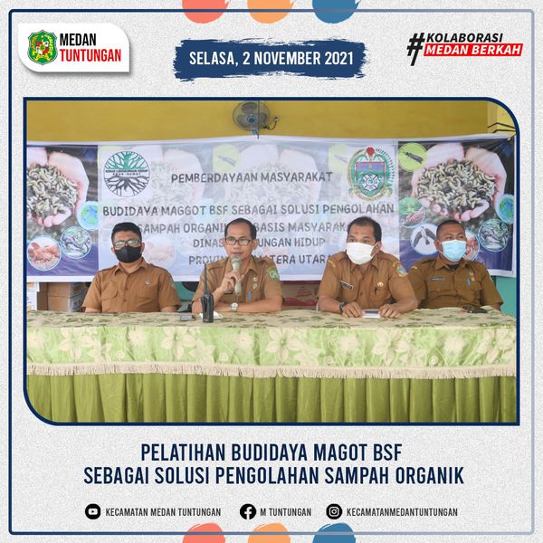 PELATIHAN BUDIDAYA MAGOT BSF SEBAGAI SOLUSI PENGOLAHAN SAMPAH ORGANIK