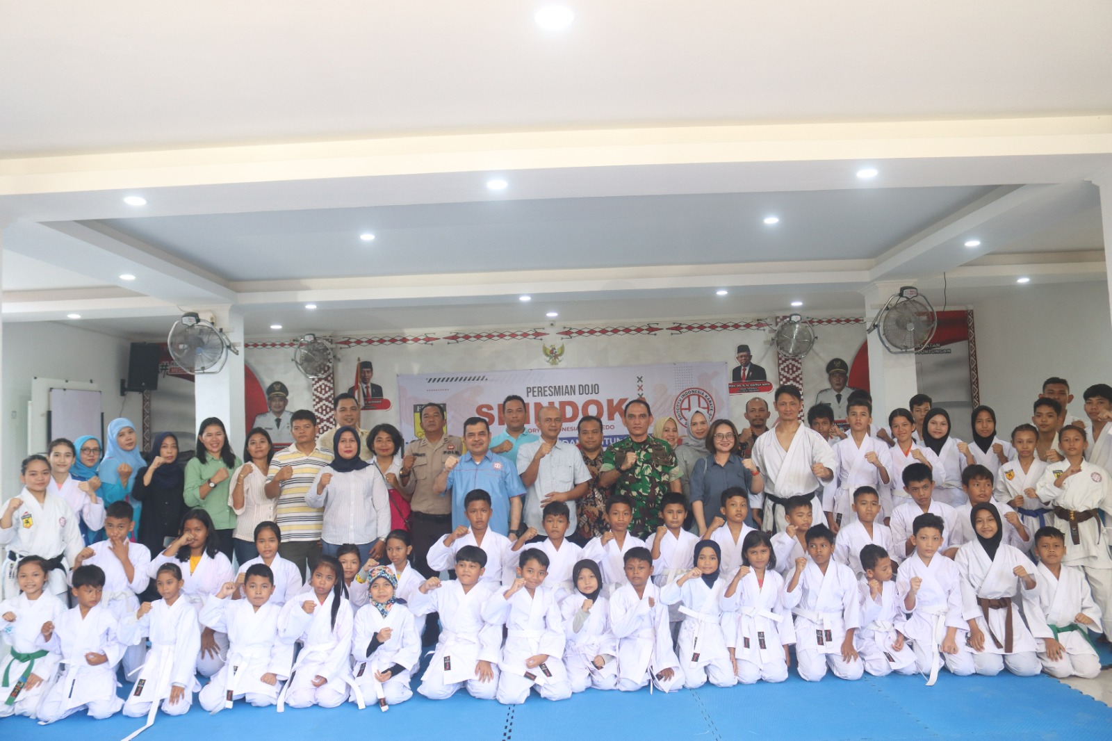 Peresmian Dojo Shindoka Kecamatan Medan Tuntungan